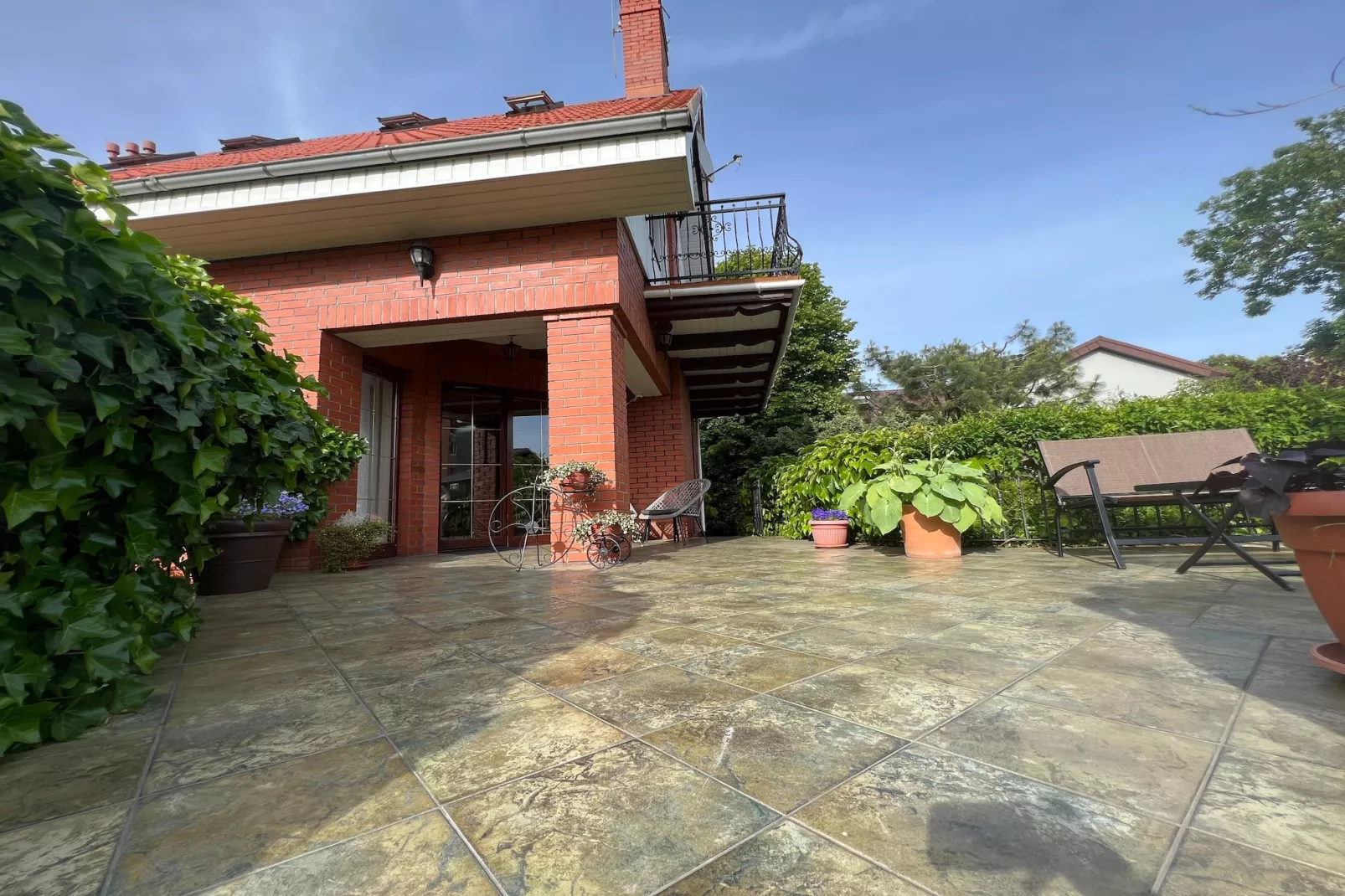 Dom z sauną 150 m2 Ustronie Morskie-Terrasbalkon