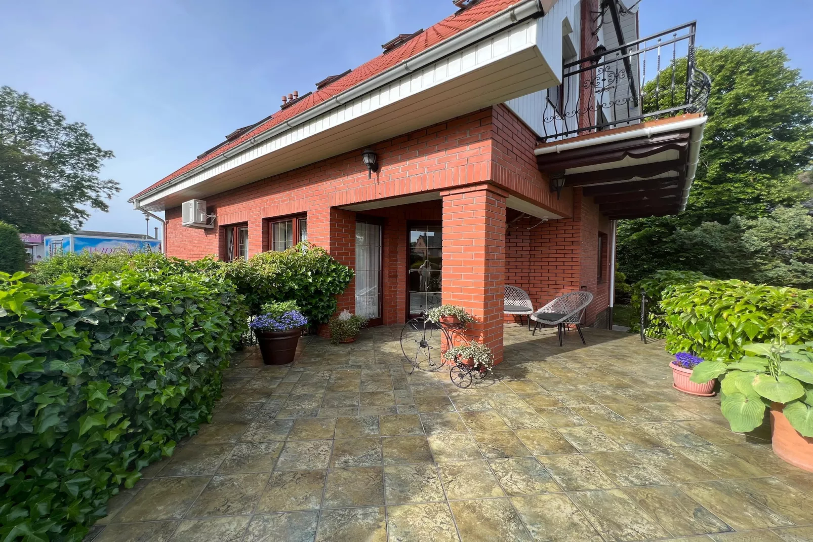 Dom z sauną 150 m2 Ustronie Morskie-Terrasbalkon