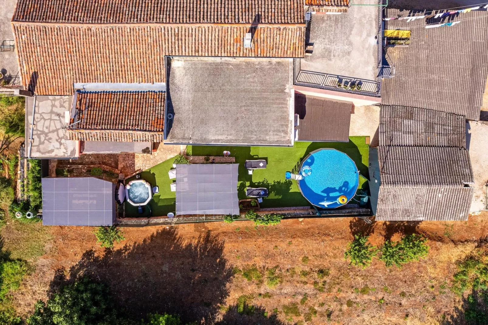 Kristijan & Jelena - Pool, Jacuzzi, Playground - Uitzicht zomer