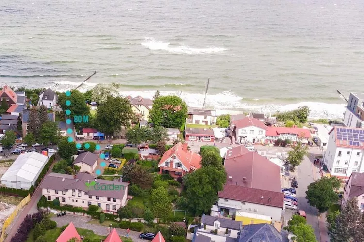 Dom z sauną 150 m2 Ustronie Morskie-Gebieden zomer 1km