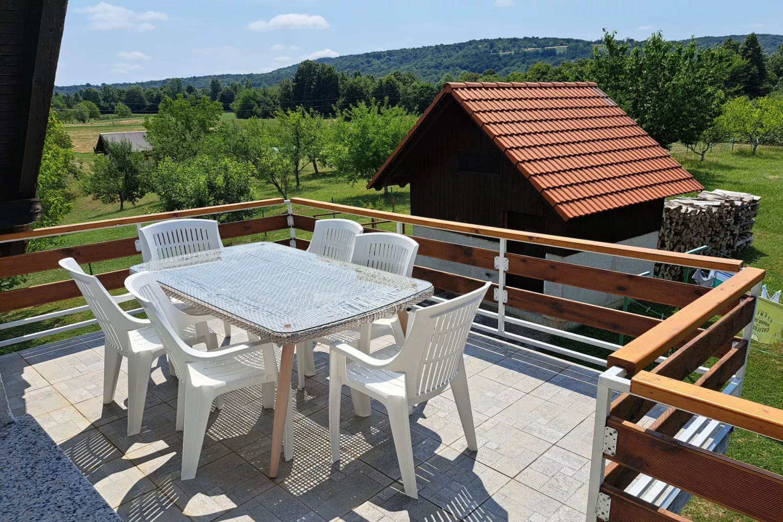 Guesthouse Žafran- Double Room With Terrace-Terras