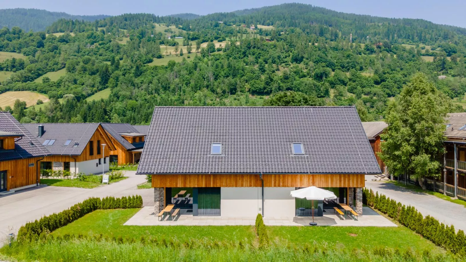 Bergzicht 2B - Buitenkant zomer