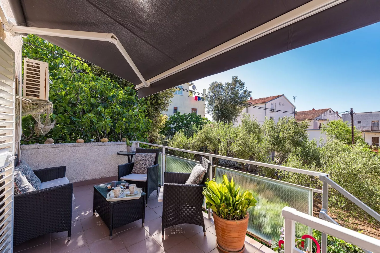 Apartments Nena - Apartment Matea A1 - Terrasbalkon