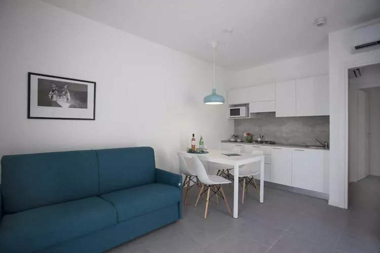 Sisan Family Resort Cisano di Bardolino - App 2 pax-Woonkamer