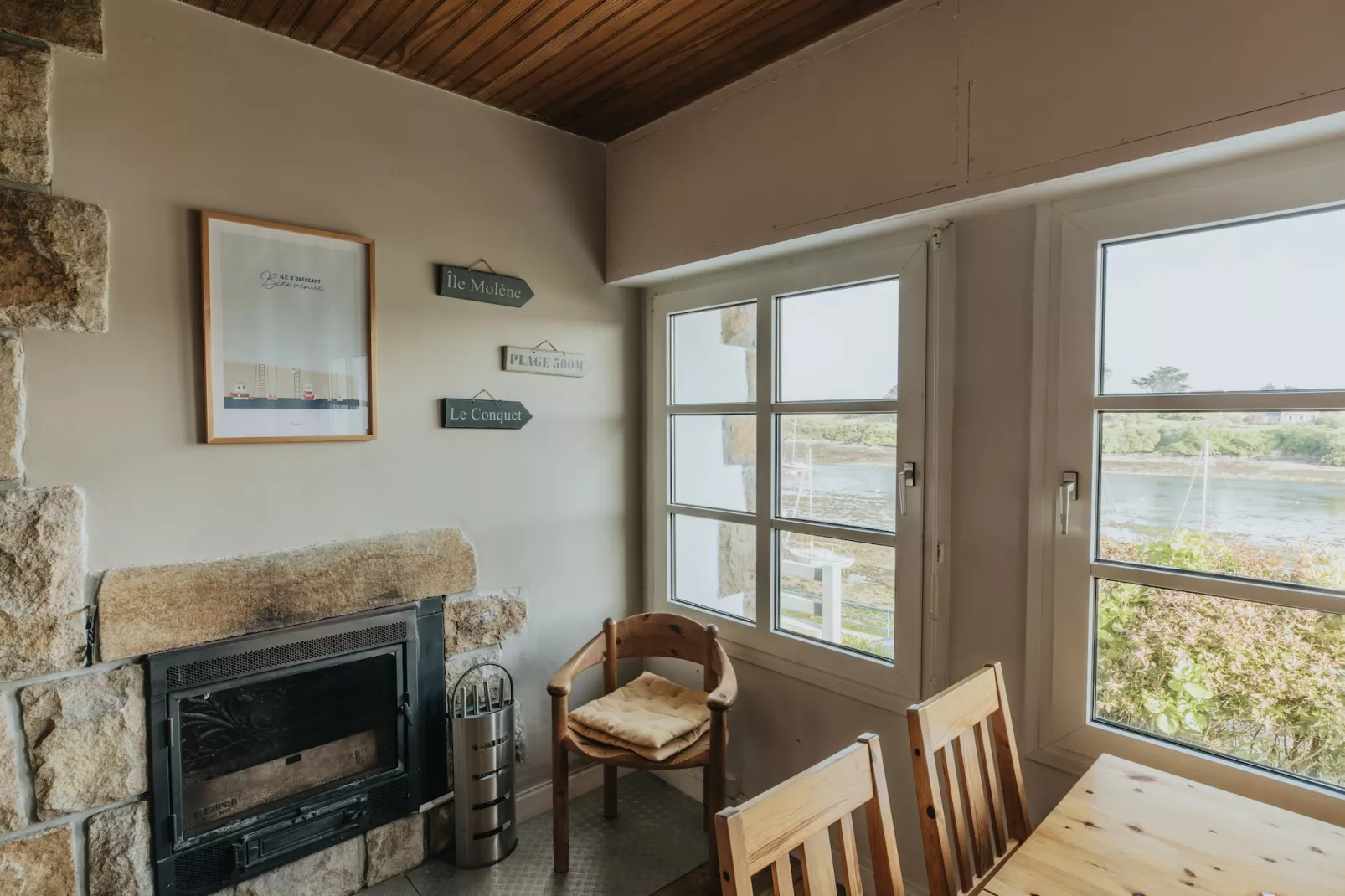 Maison de Vacances vue mer Le Conquet-Eetkamer