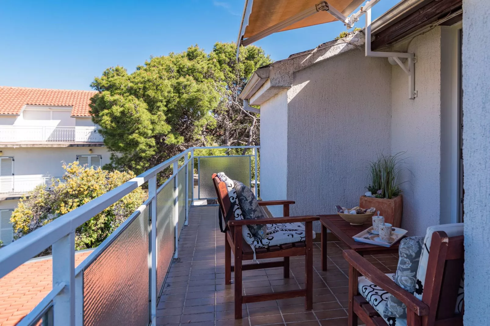 Apartments Nena - Apartment Paola A2-Terrasbalkon