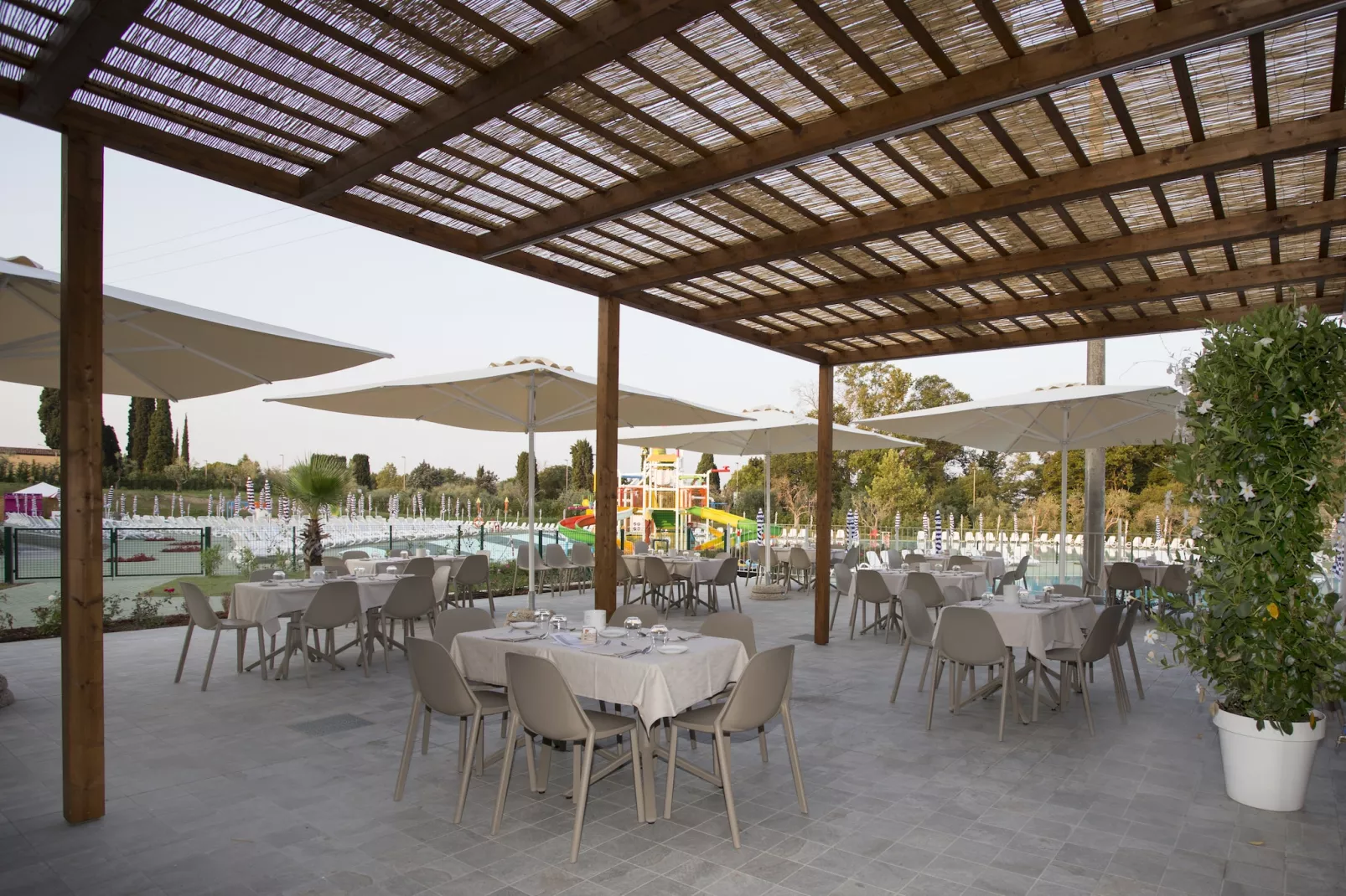 Sisan Family Resort Cisano di Bardolino - App 5 pax-Parkfaciliteiten