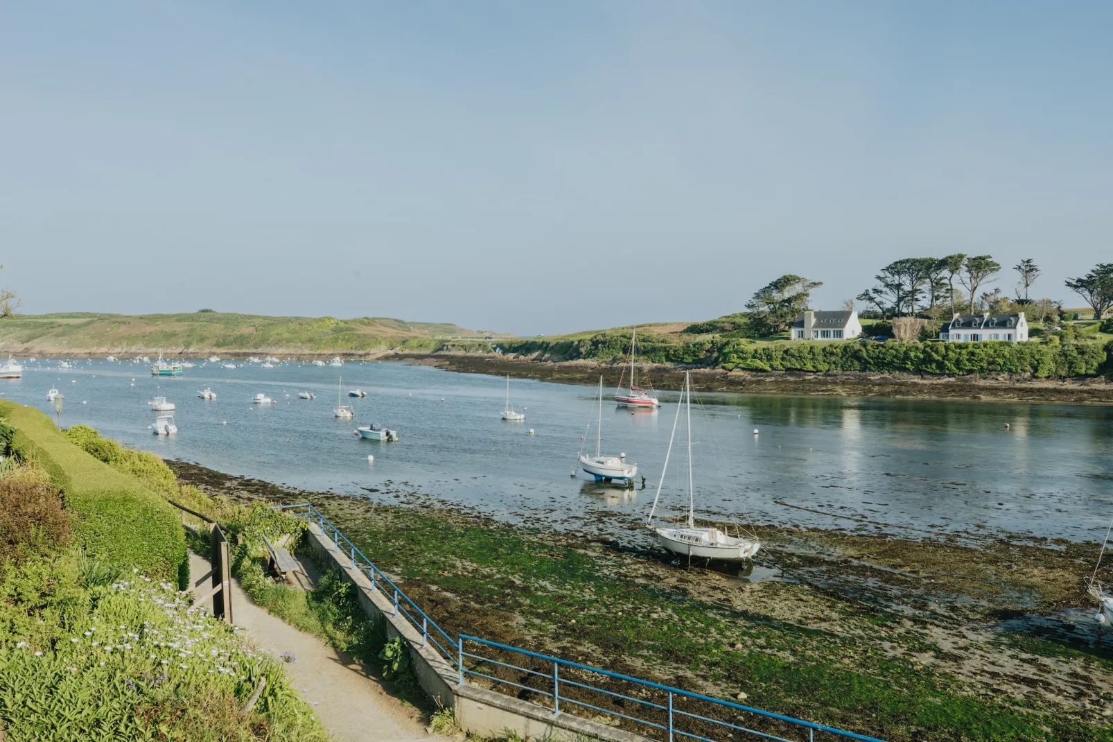 Maison de Vacances vue mer Le Conquet-Uitzicht zomer