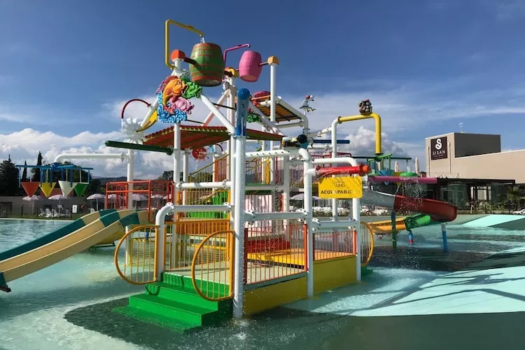 Sisan Family Resort Cisano di Bardolino - App 3 pax-Zwembad