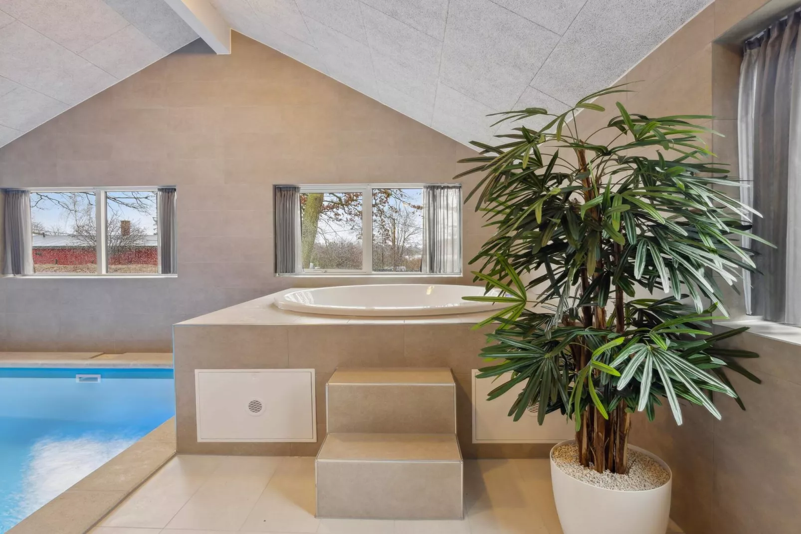 5 sterren vakantie huis in Glesborg-Zwembad