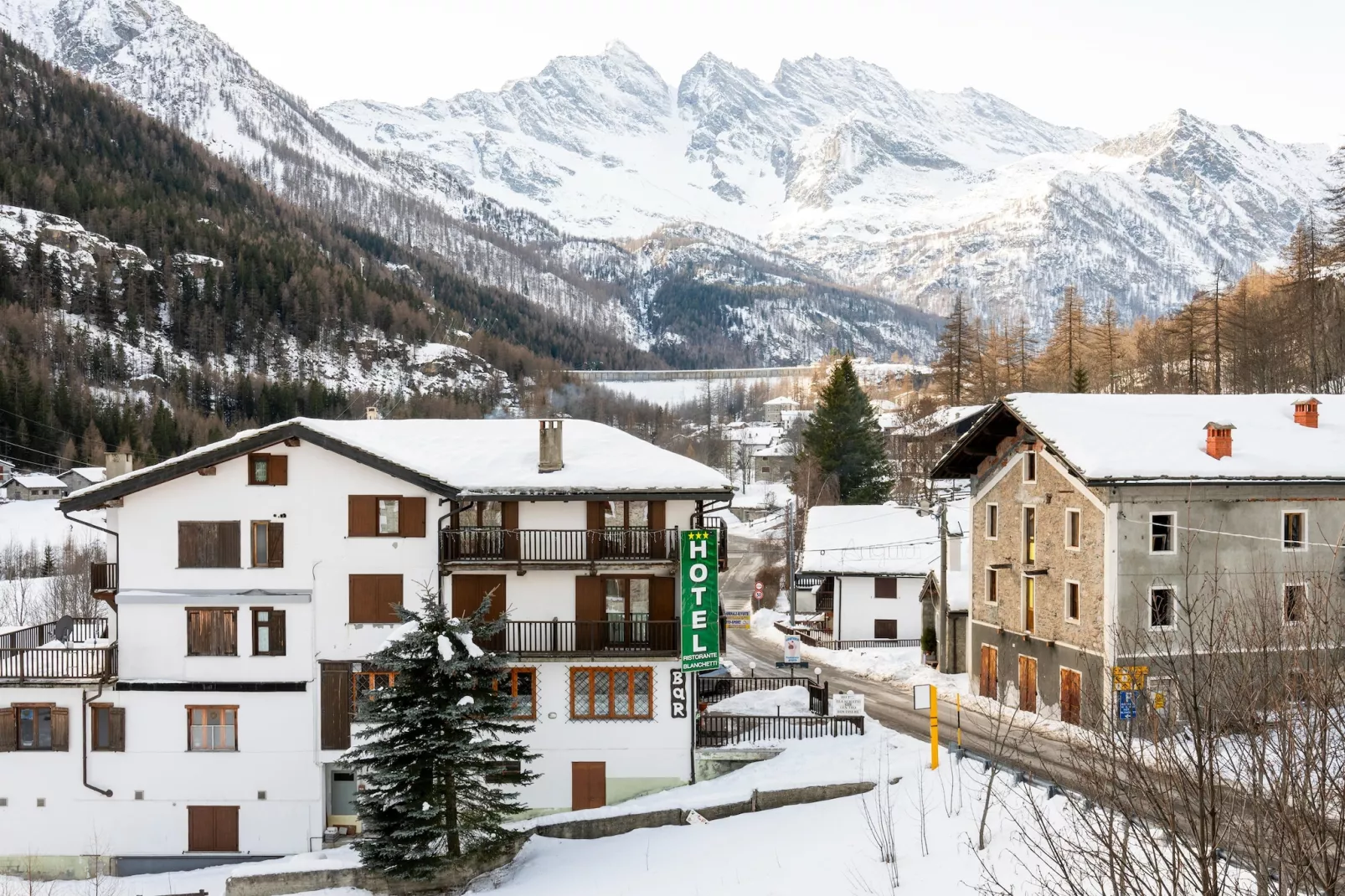 BILO 1 CERESOLE - Uitzicht winter