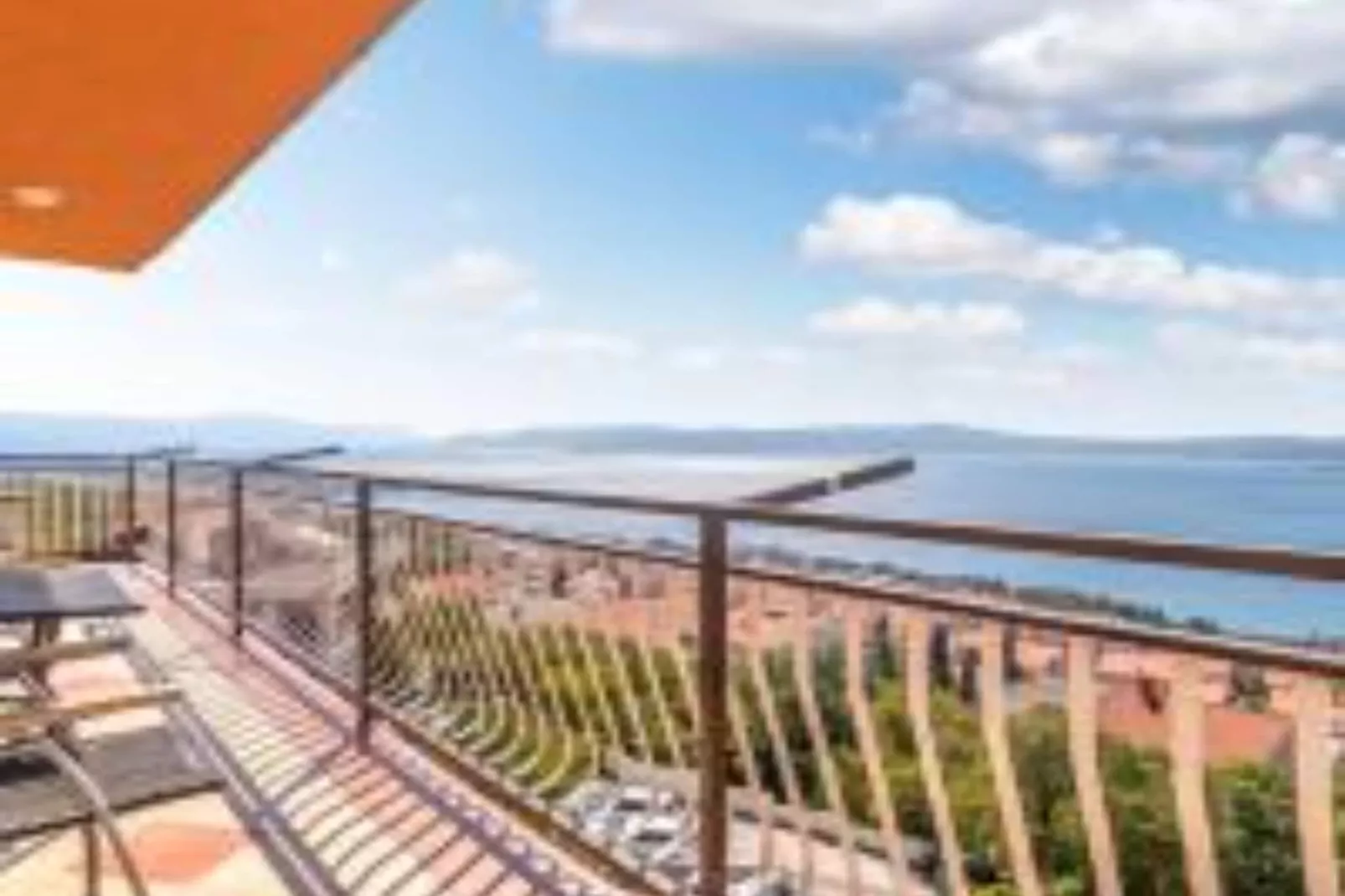Apartments Panorama - Three Bedroom Apartment with Balcony and Sea View (3)-Terrasbalkon