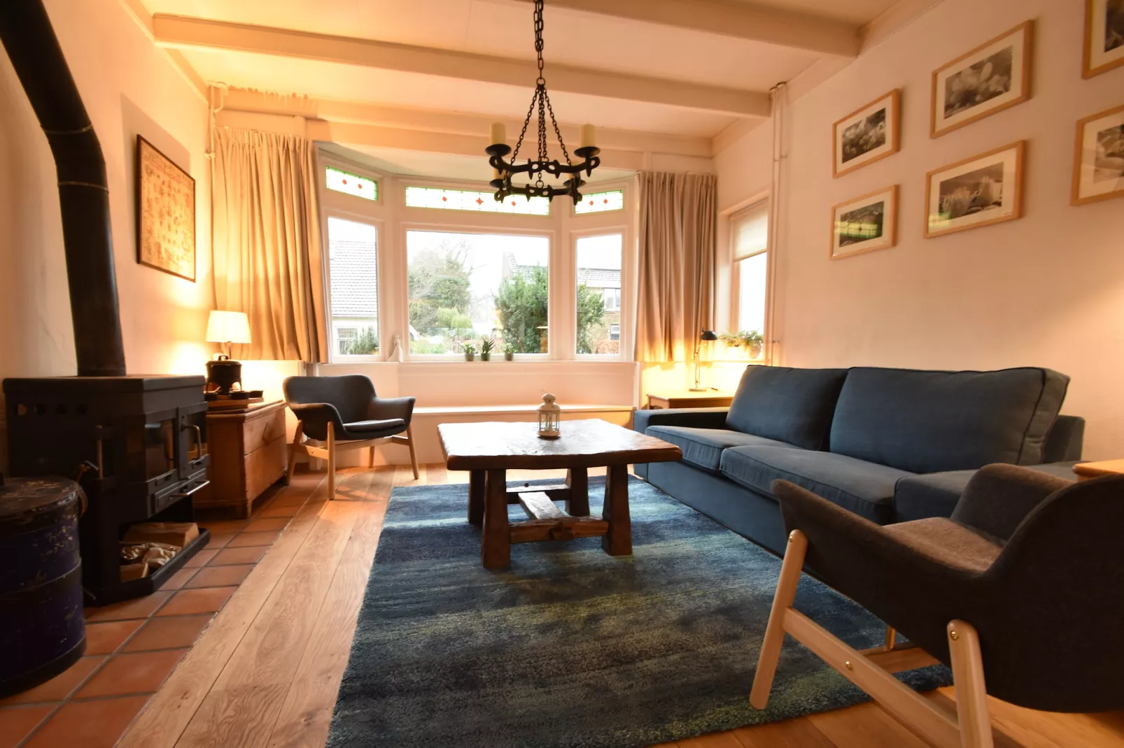 Bergens Roodborstje-Woonkamer