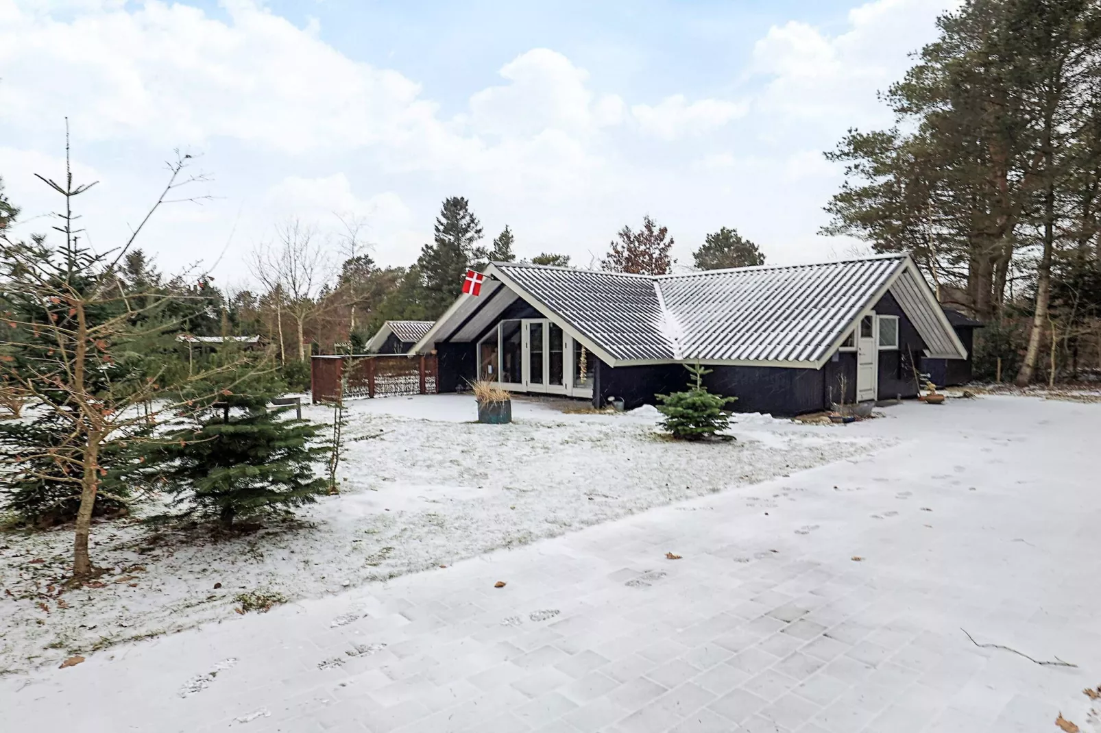 Vakantiehuis bij vismeer-Uitzicht