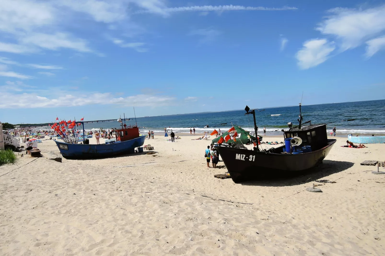 Yellow Submarine Appartment in Misdroy-Gebieden zomer 1km
