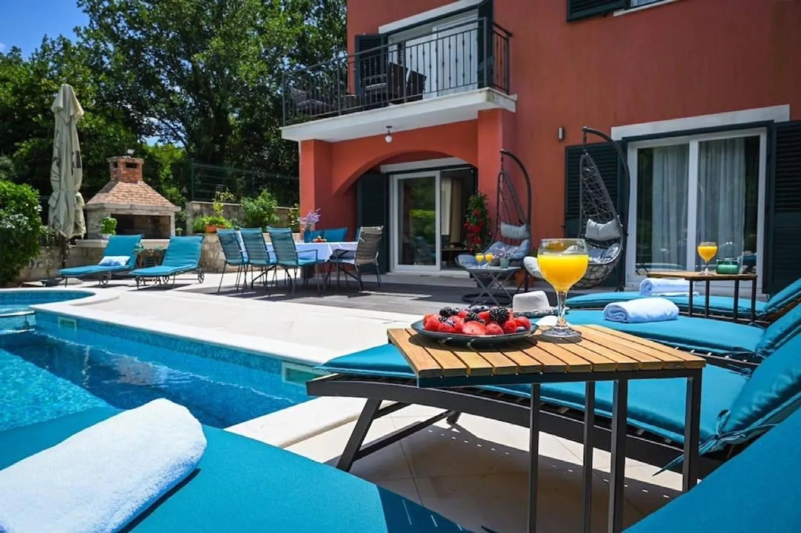 Villa Anita - Five Bedroom Villa with Swimming pool - Zwembad