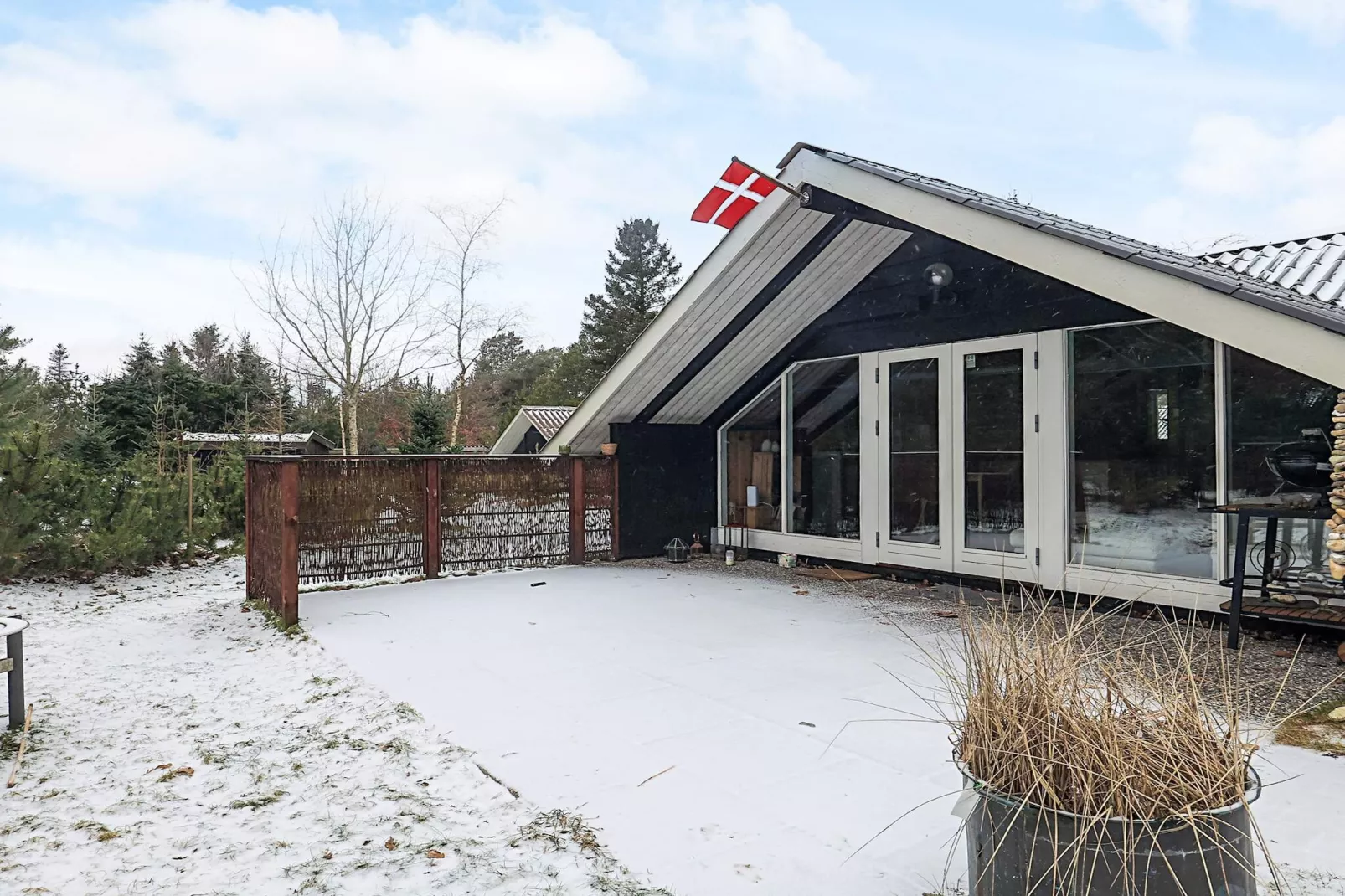 Vakantiehuis bij vismeer-Uitzicht