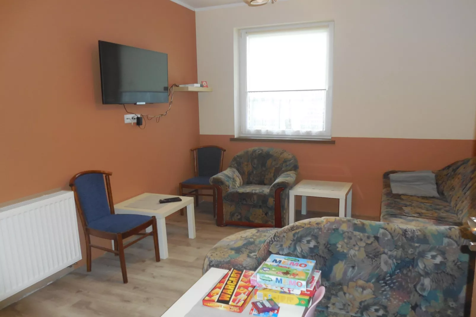 Semi-detached big house in Kolczewo close to the lake-Woonkamer