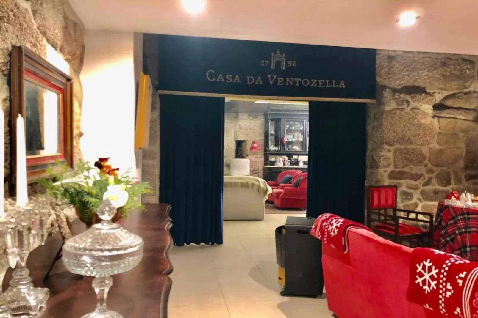 Casa da Ventozella/Suite with Hydromassage Shower-Woonkamer