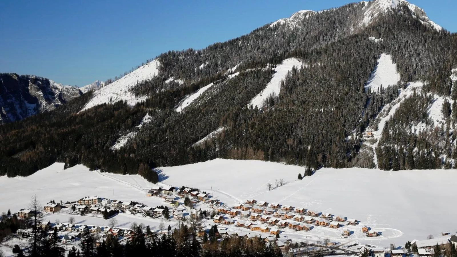 The Laerch - Gebied winter 5km