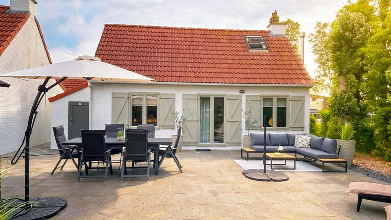 Villa Belle Haan-Tuinen zomer