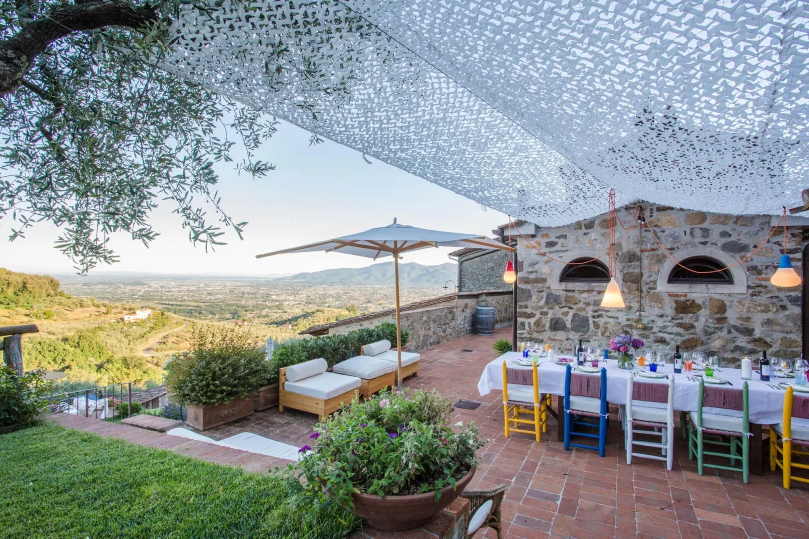 La Macina Farmhouse - Terrasbalkon