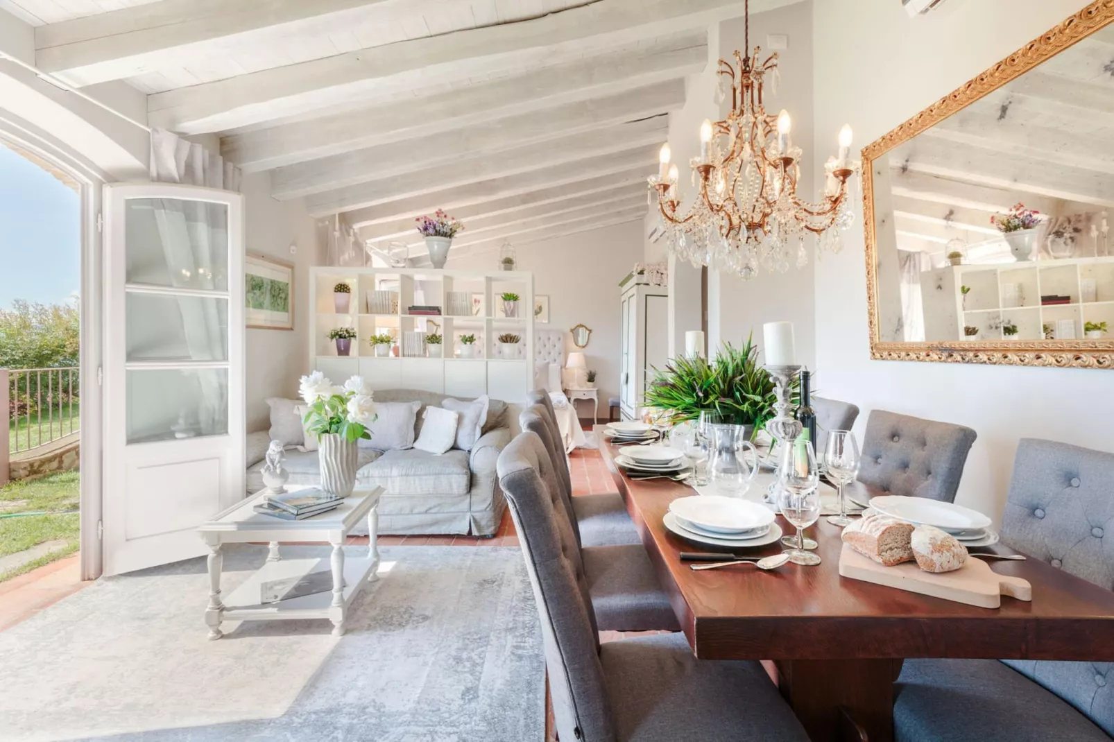 La Macina Farmhouse - Eetkamer