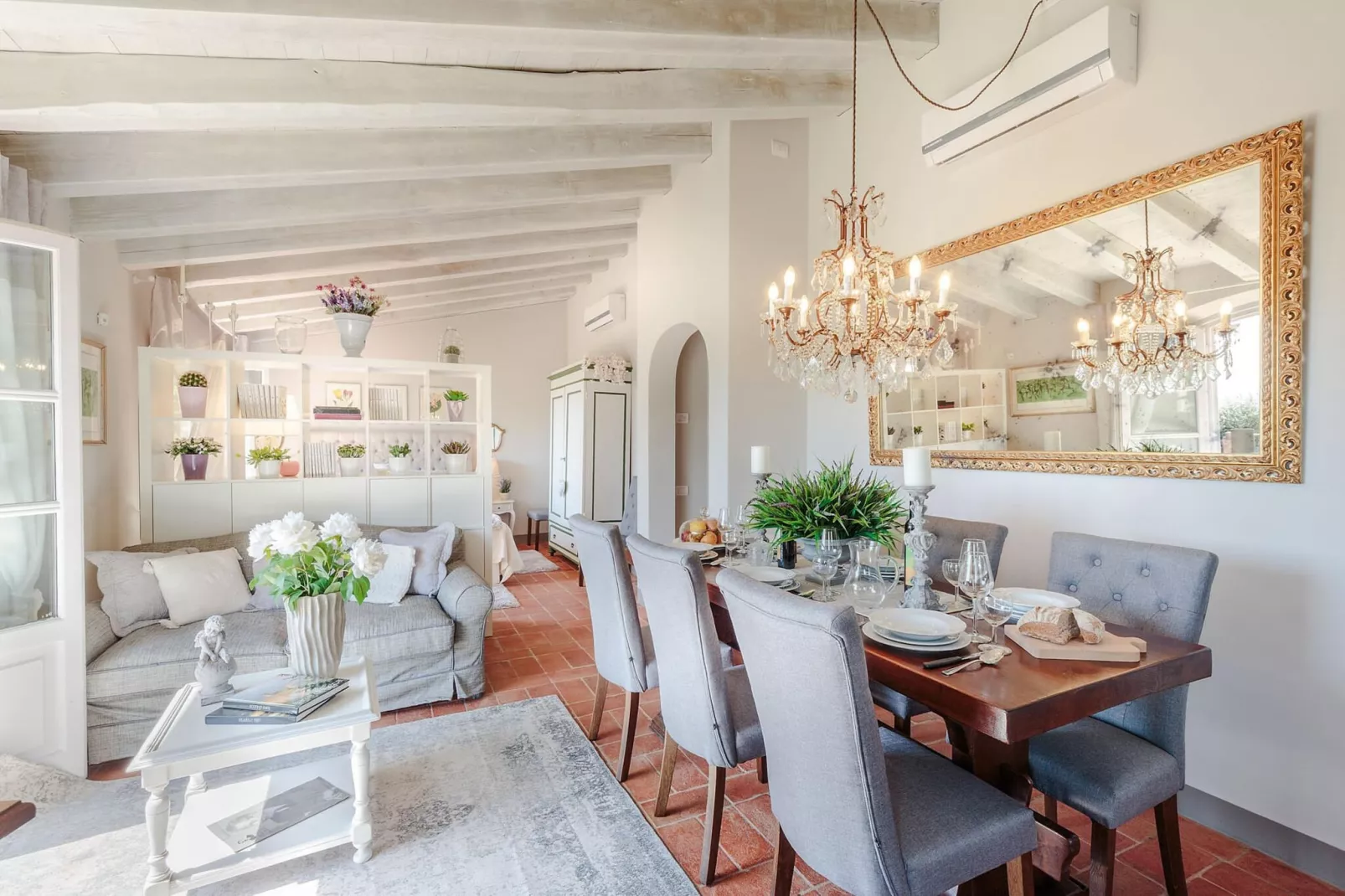 La Macina Farmhouse - Eetkamer