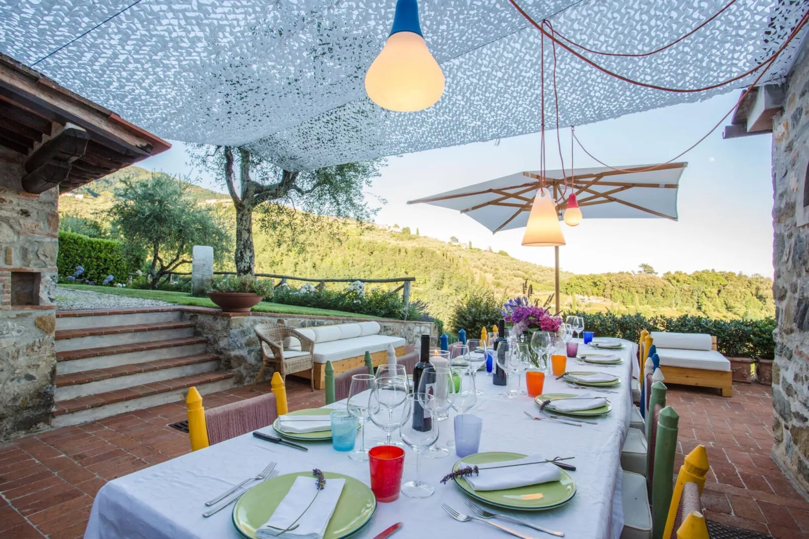 La Macina Farmhouse - Terrasbalkon