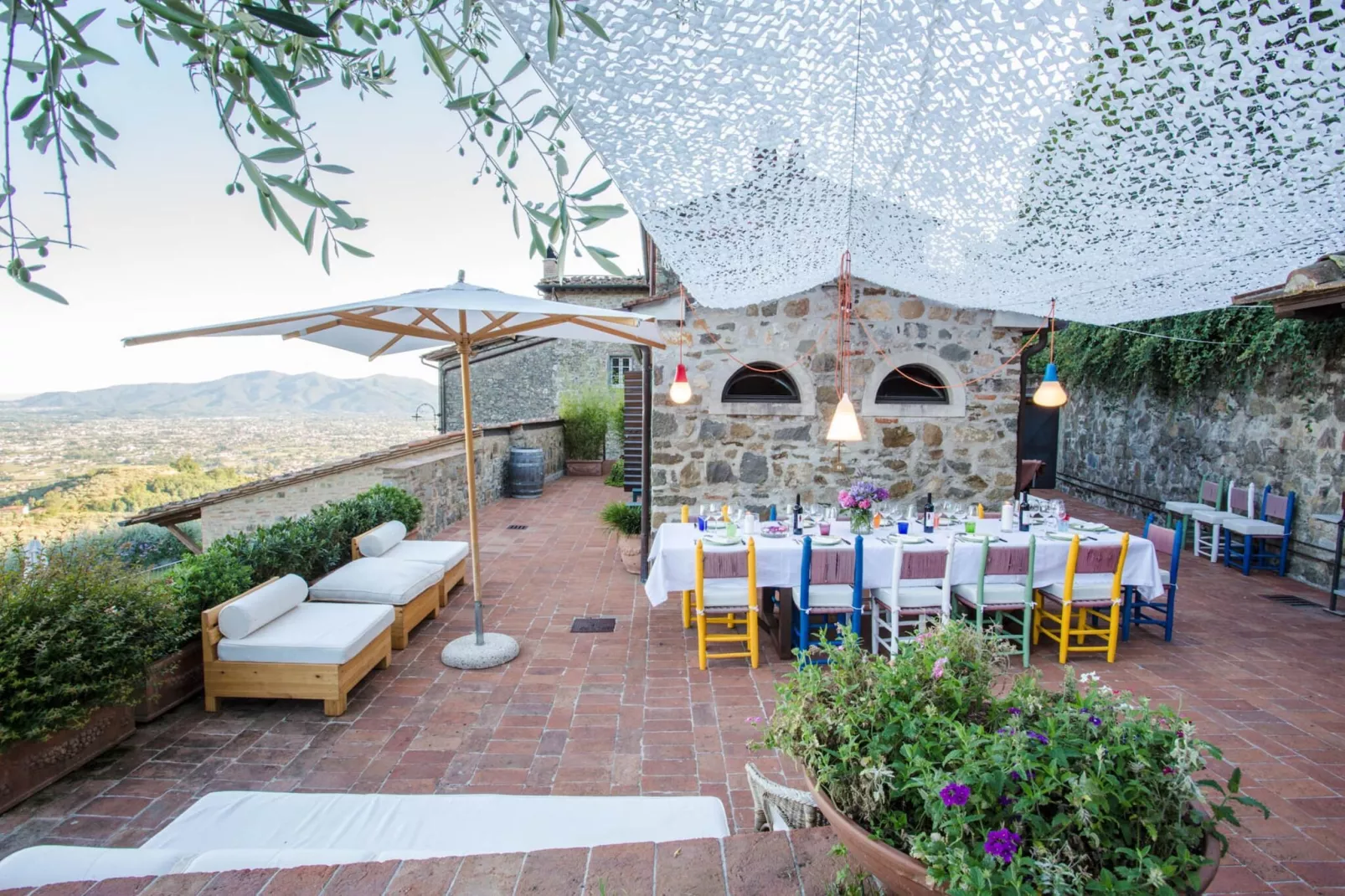 La Macina Farmhouse - Terrasbalkon