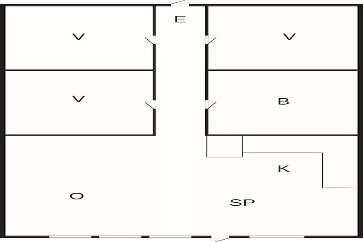 6 persoons vakantie huis in Sæby-By Traum - Plattegrond