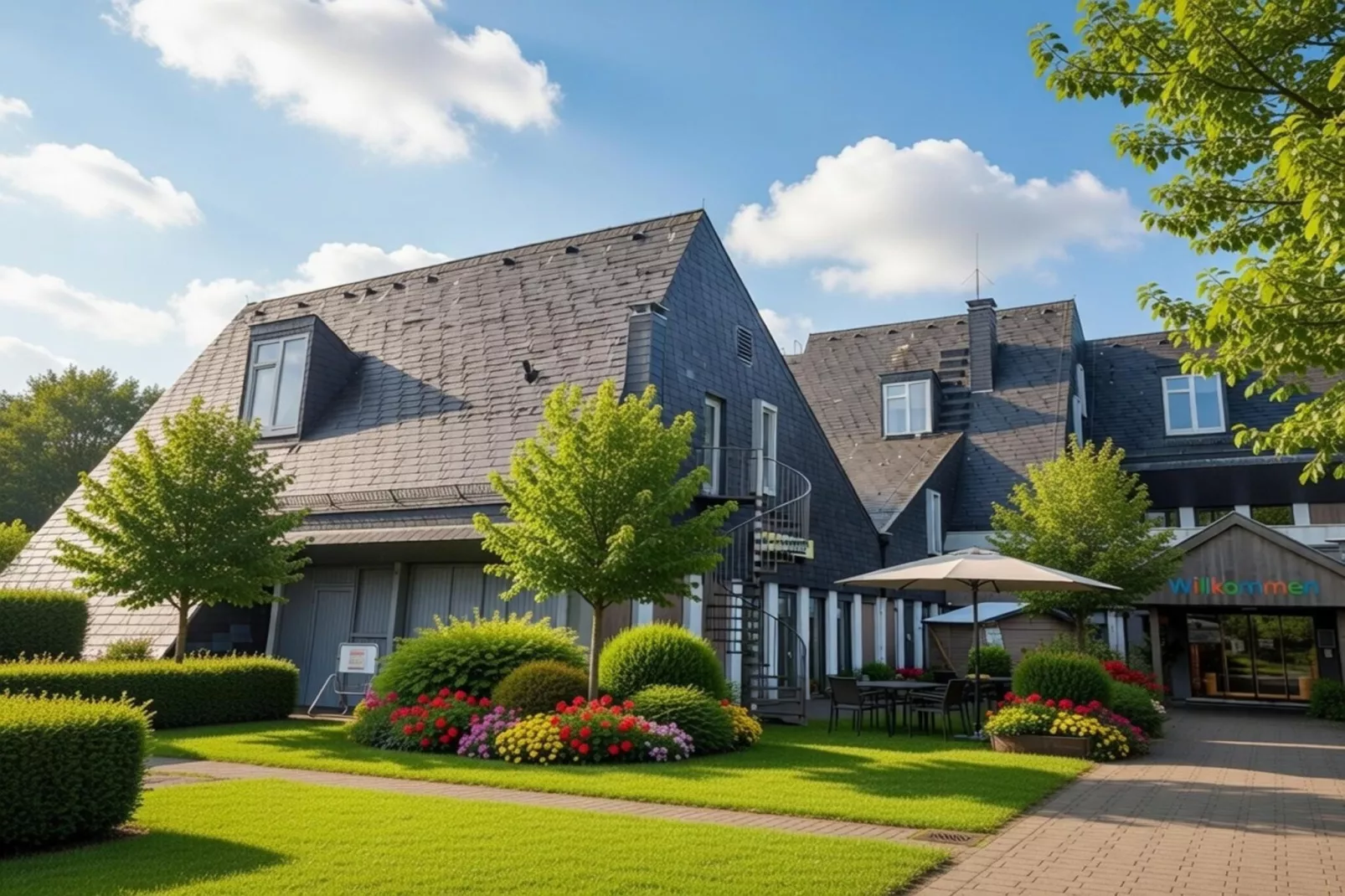 Apartment 4P - Basic - Uitzicht zomer