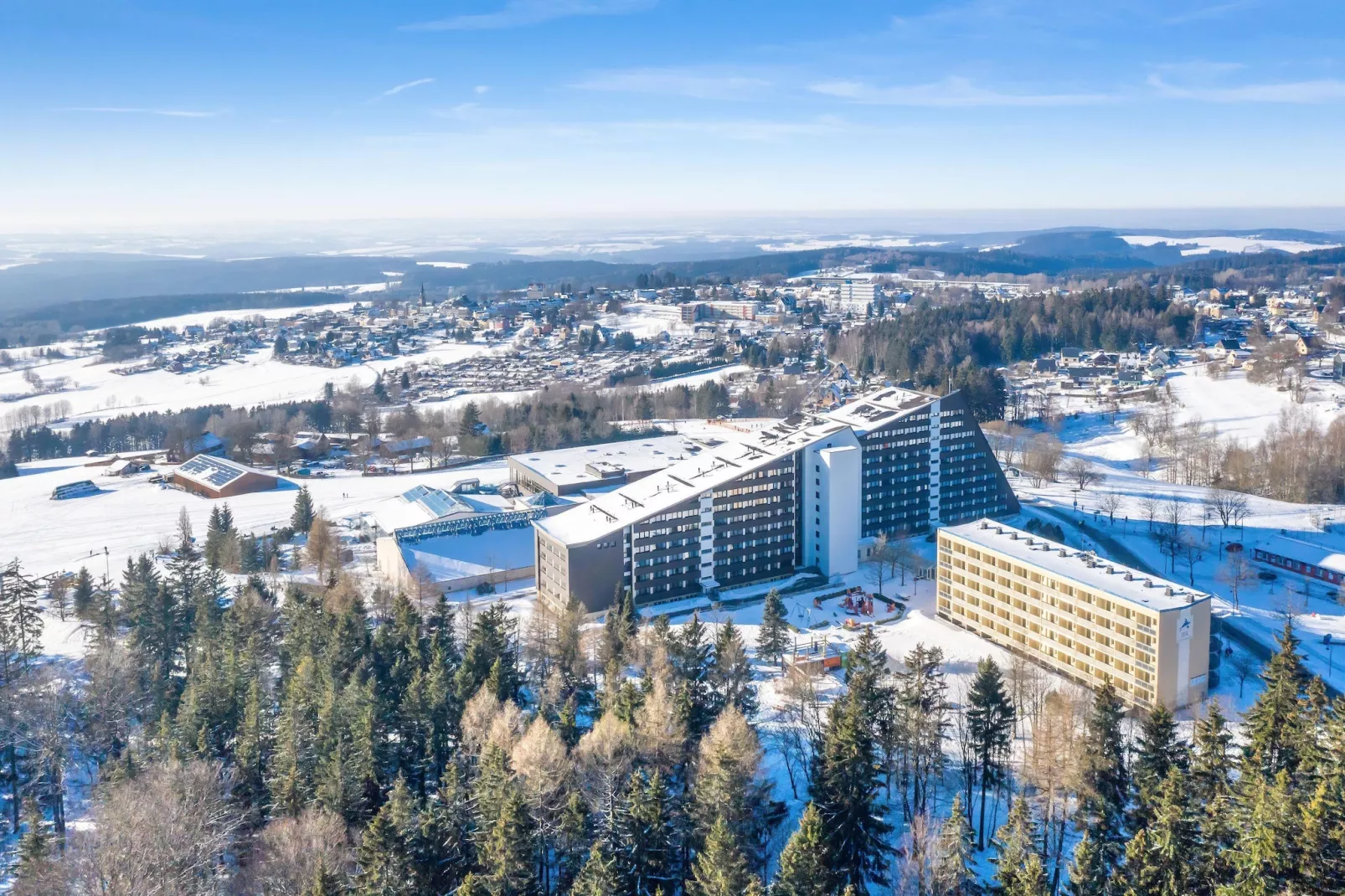 IFA Schöneck Ferienpark - 1 Raum App / AP1 - Exterieur winter