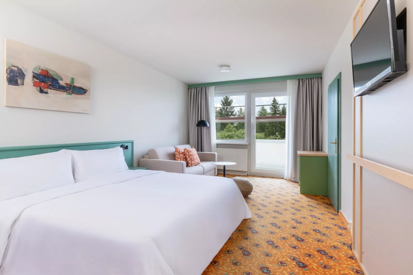 IFA Schöneck Ferienpark - 1_5 Raum App / AP15 ohne Balkon-Slaapkamer