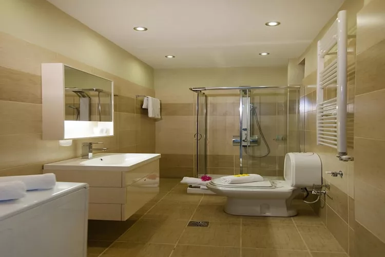 Holiday home Adele-Villa Harmony of Nature-Badkamer