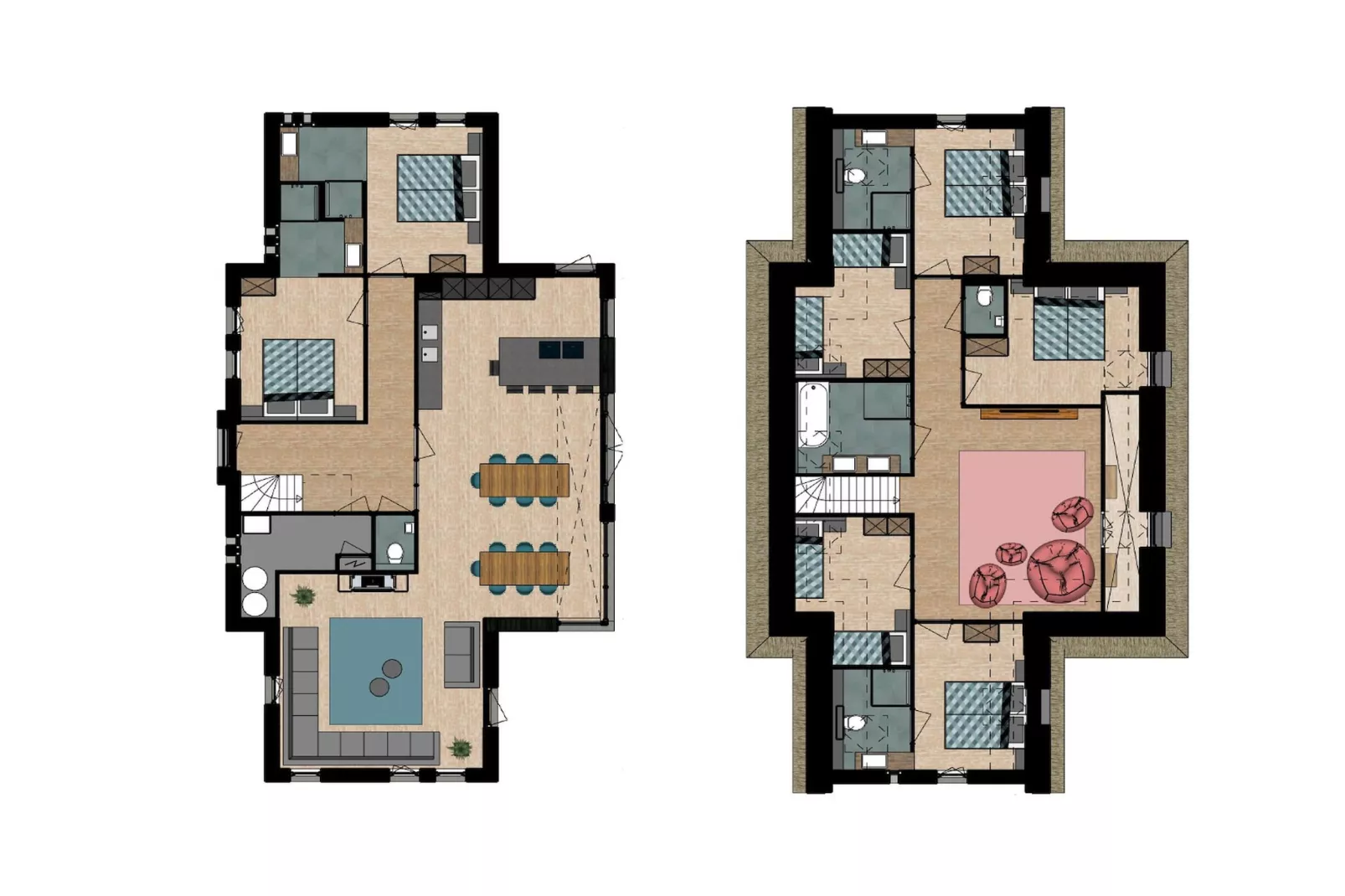 Kleine Vliet - Plattegrond