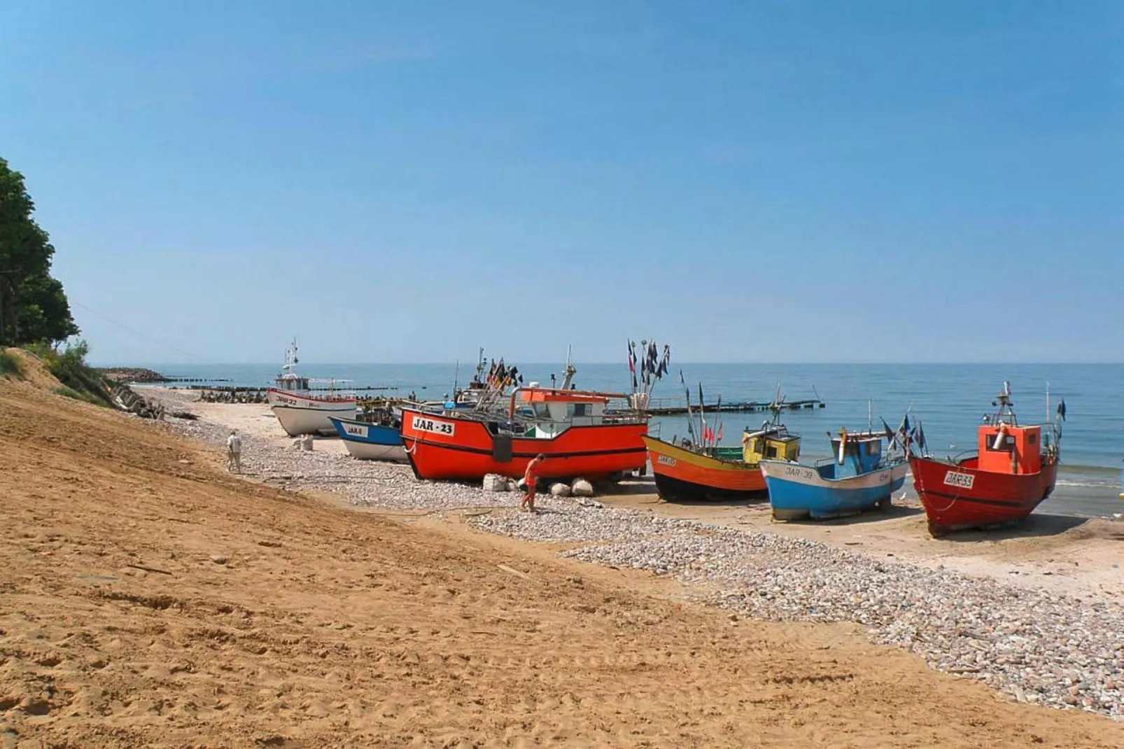 Domki Pani Marii 50 m2 dla 6 osób Jarosławiec-Gebieden zomer 5km