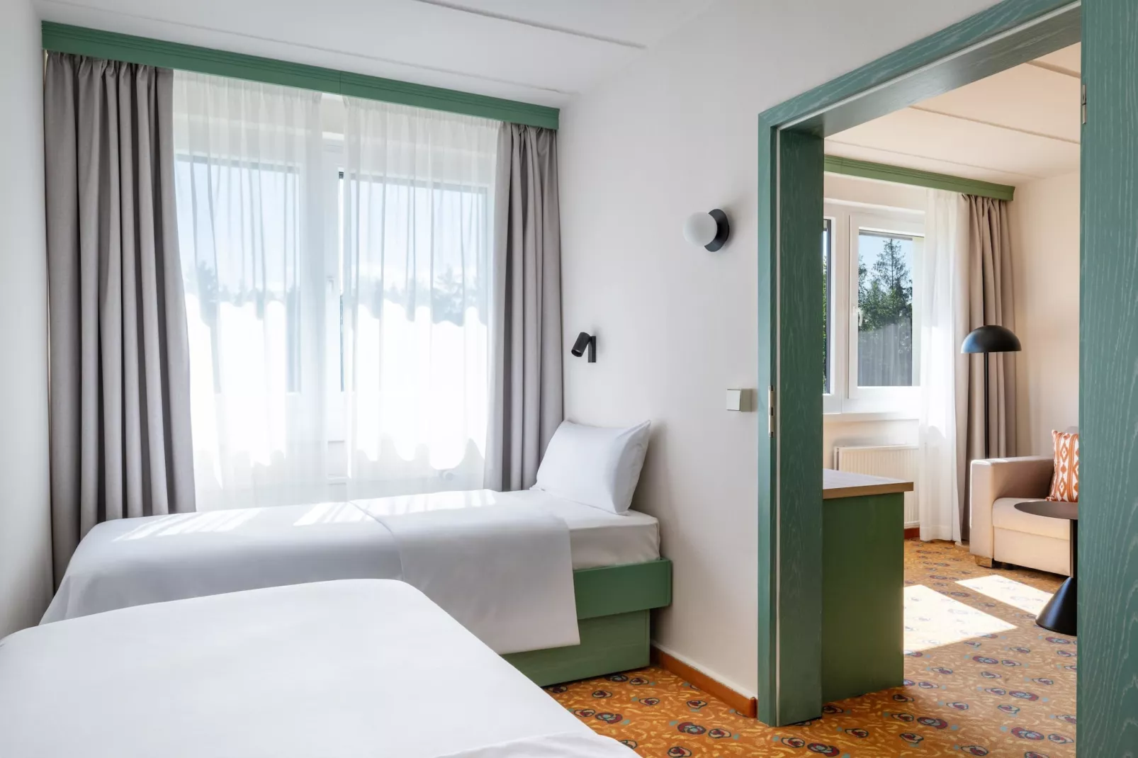 IFA Schöneck Ferienpark - 2 Raum App / AP2 ohne Balkon - Slaapkamer