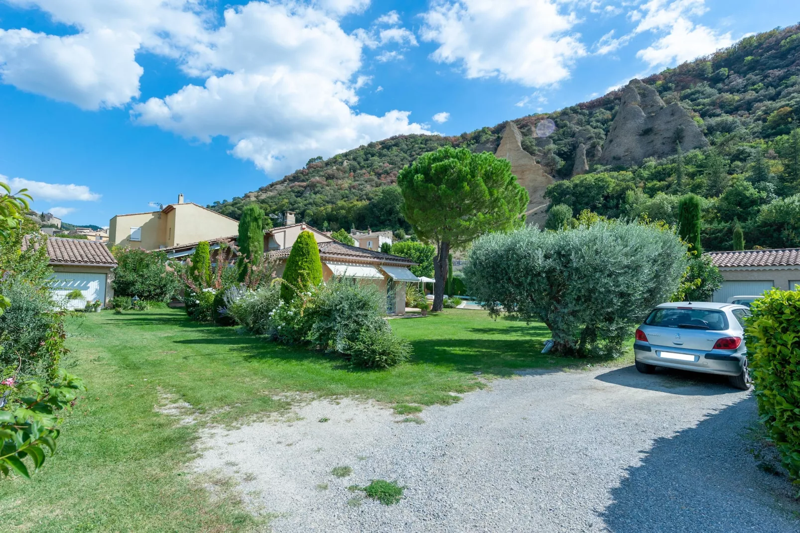 La provençale-Gebieden zomer 1km