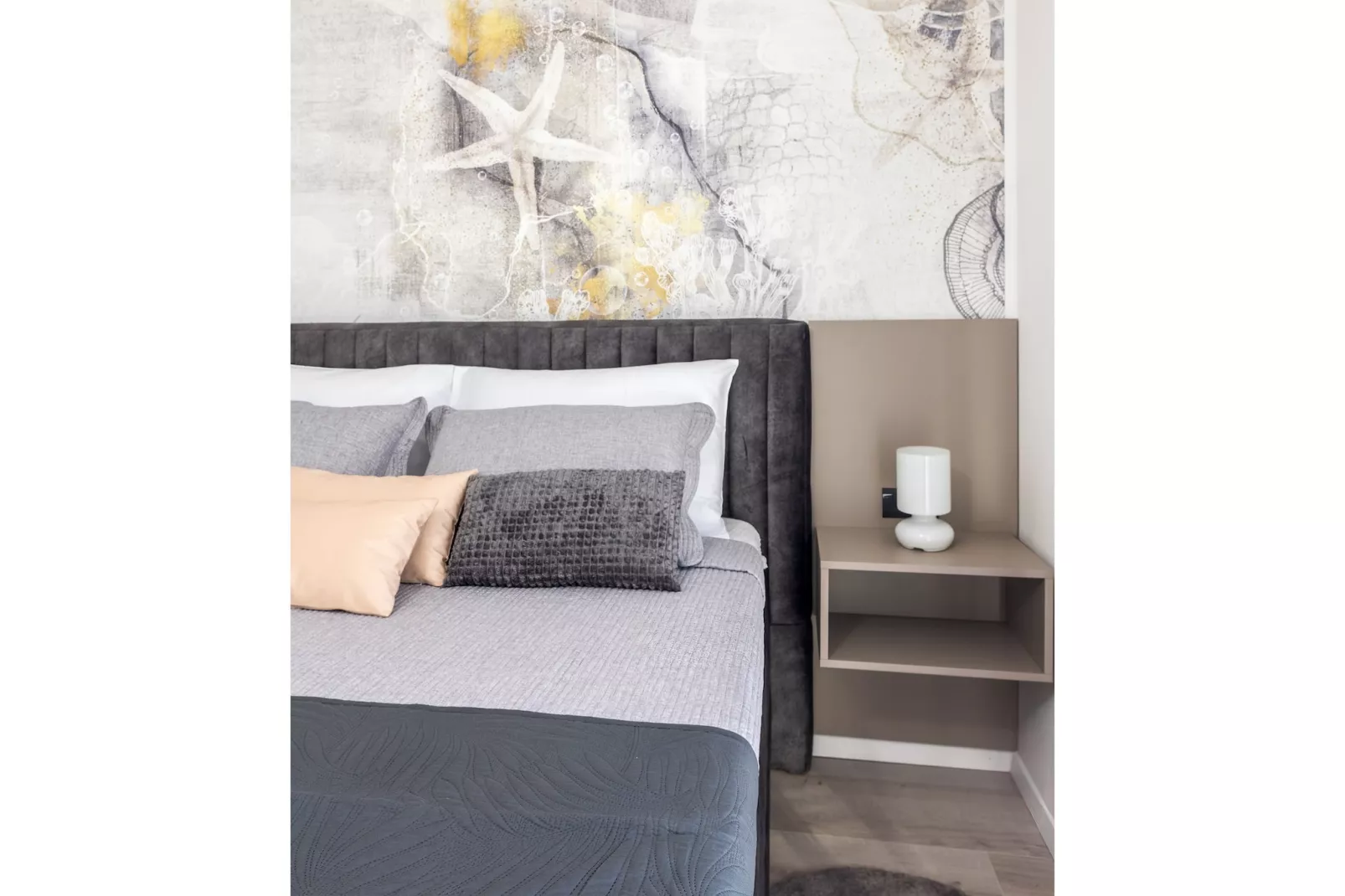 Villa Panorama Dubrovnik (S2) - Comfort Double Room with Balcony and Sea View - Slaapkamer