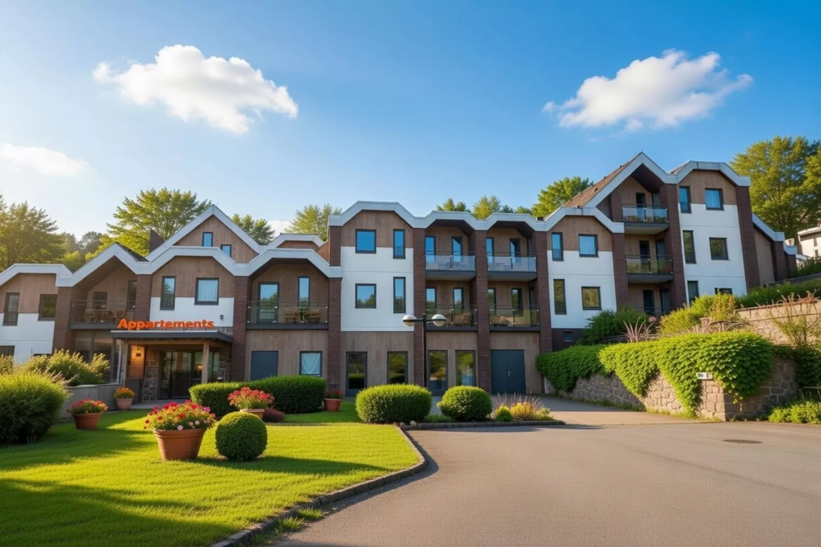 Apartment First Floor - Buitenkant zomer