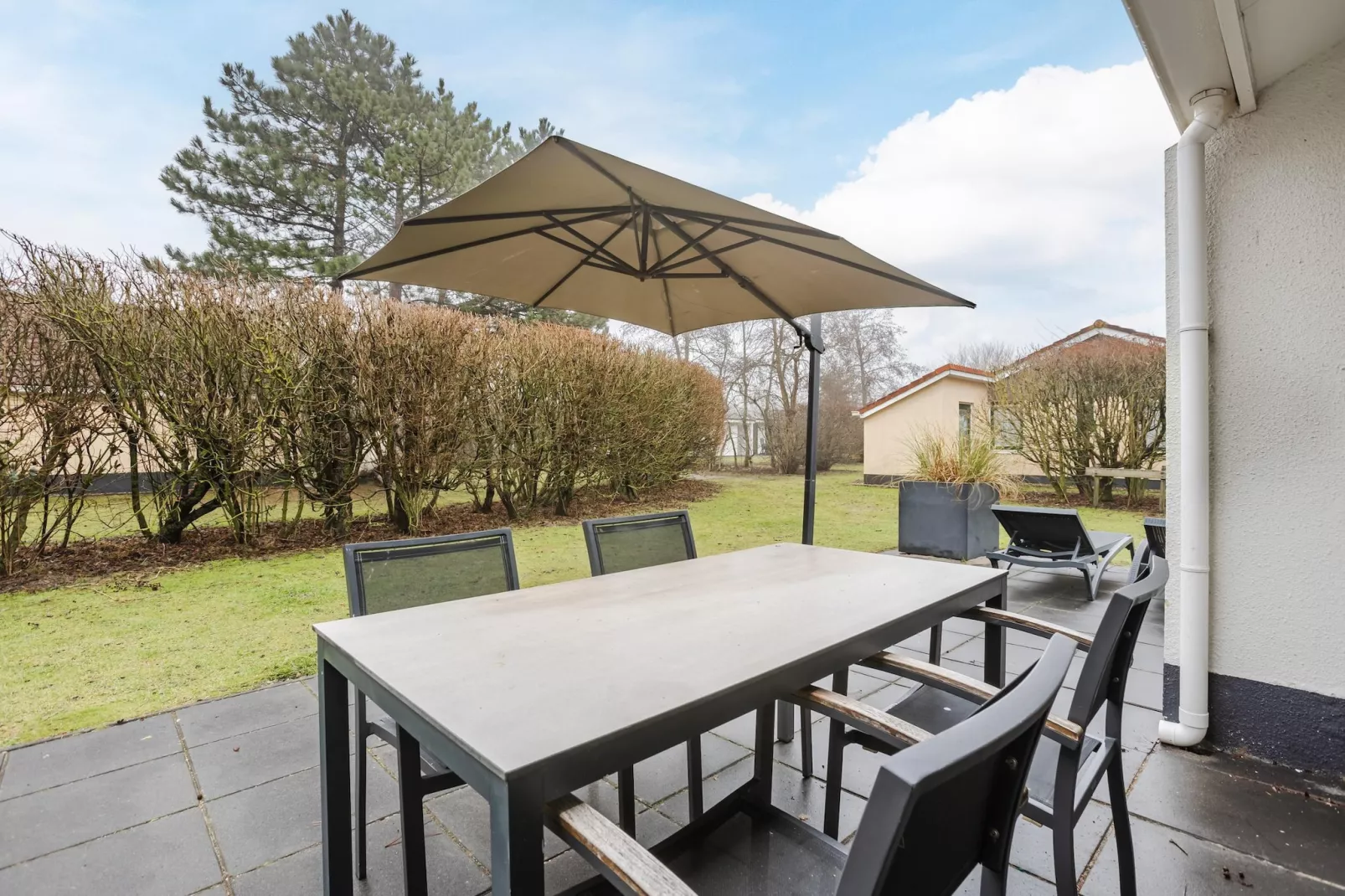 Boomhiemke Duinbungalow 4 - Terrasbalkon