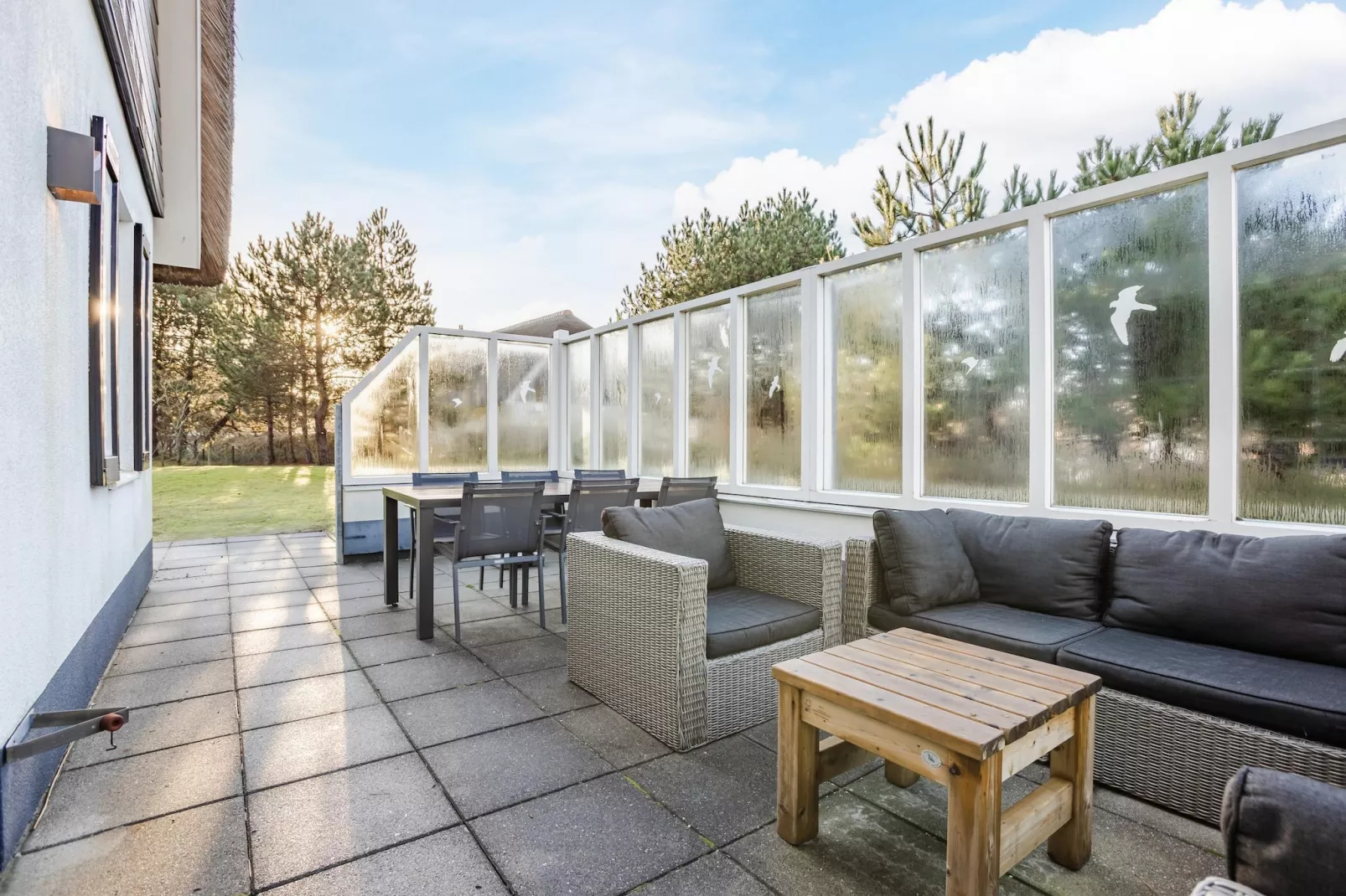 Boomhiemke Engelsmanduinvilla 6 - Terrasbalkon