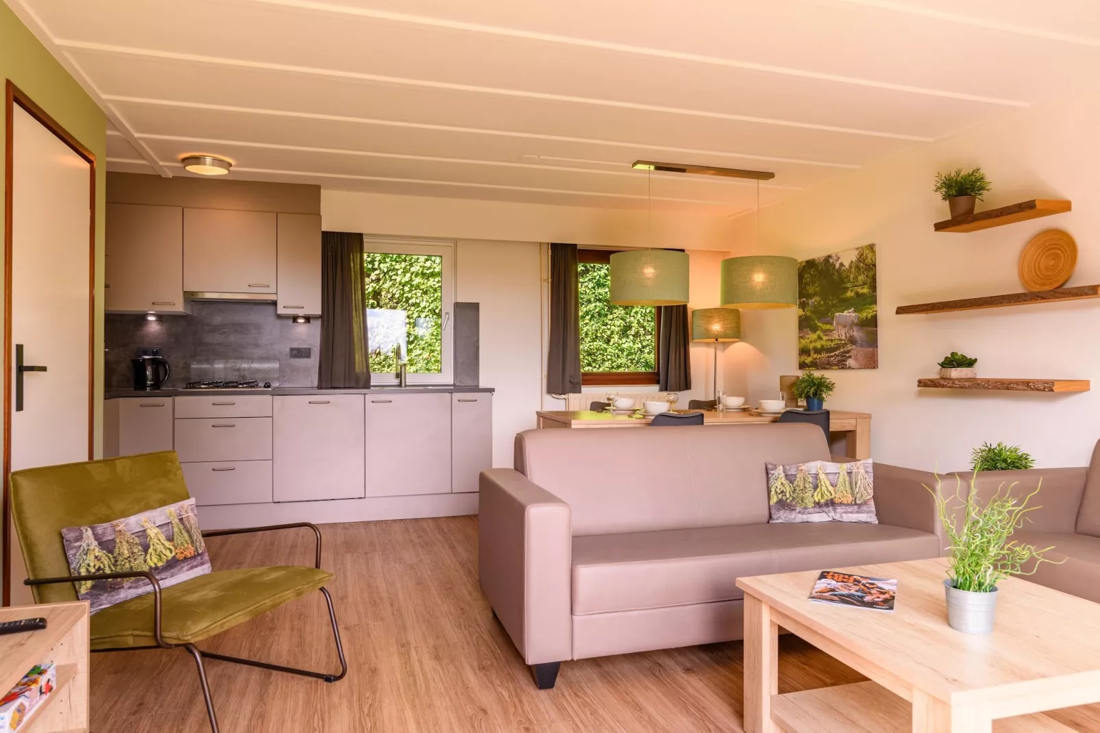 Bungalow 4B1 - Woonkamer