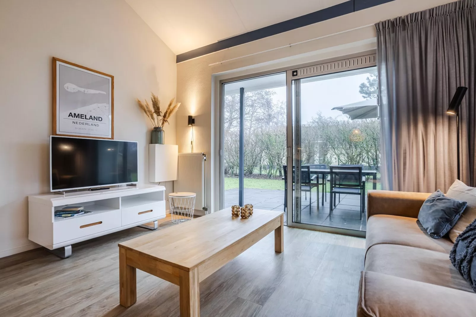 Boomhiemke Duinbungalow 4 - Woonkamer