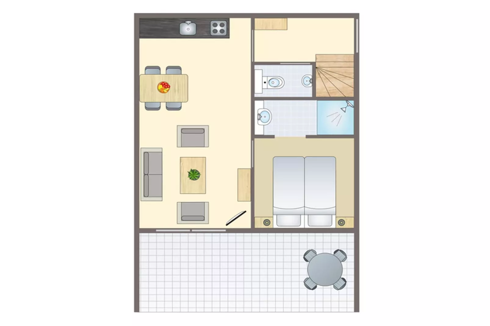 Vakantiepark Reevallis 4 - Plattegrond