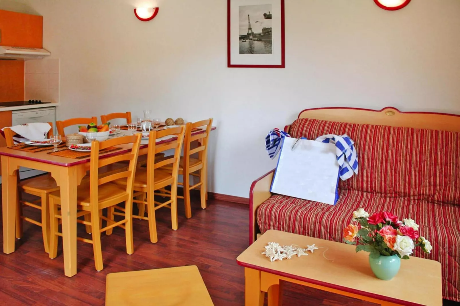 Residence Les Hameaux de la Chalosse Cassen // 3pcs 6 pers - Eetkamer