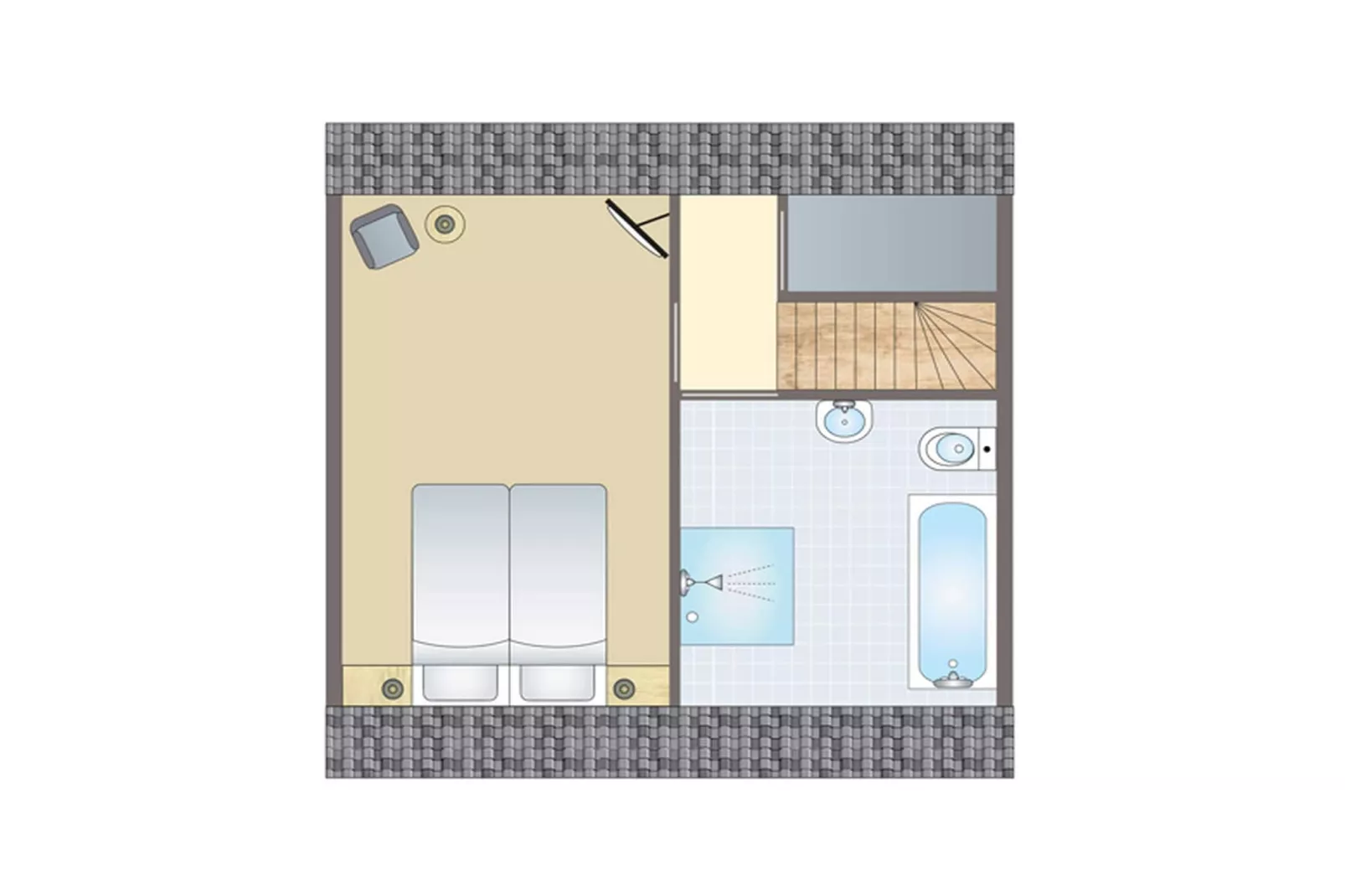 Vakantiepark Reevallis 5 - Plattegrond