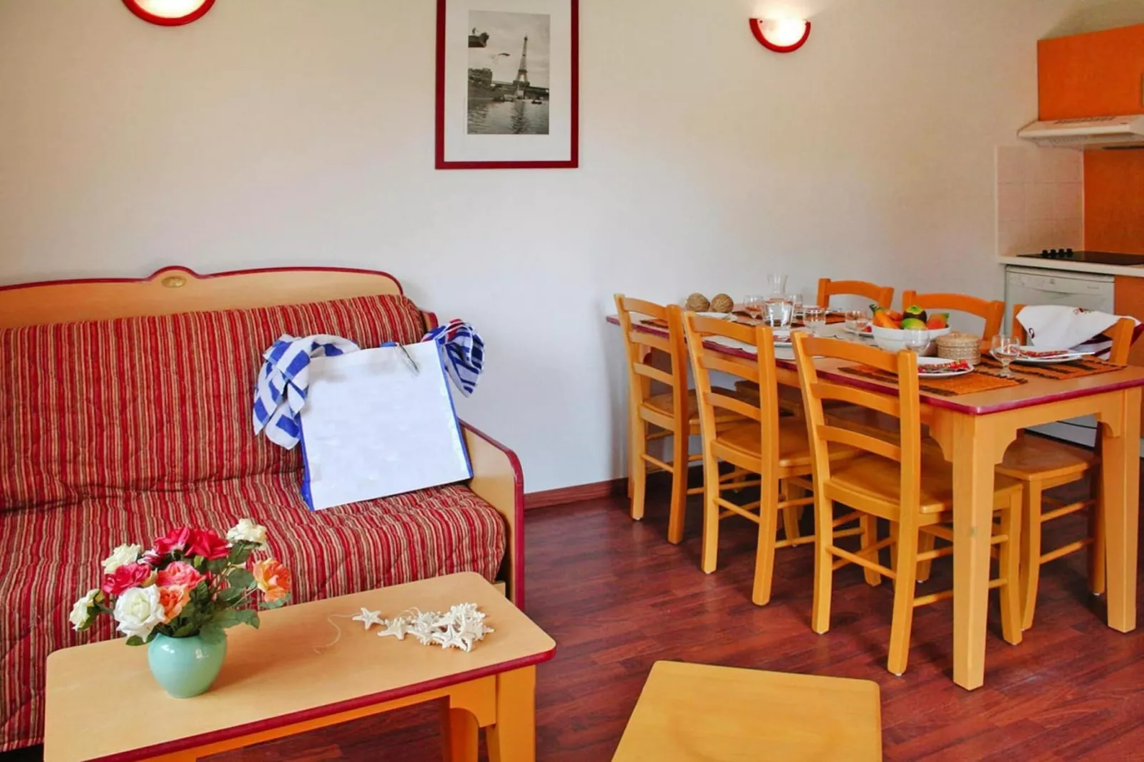 Residence Les Hameaux de la Chalosse Cassen // 3pcs 6 pers - Eetkamer