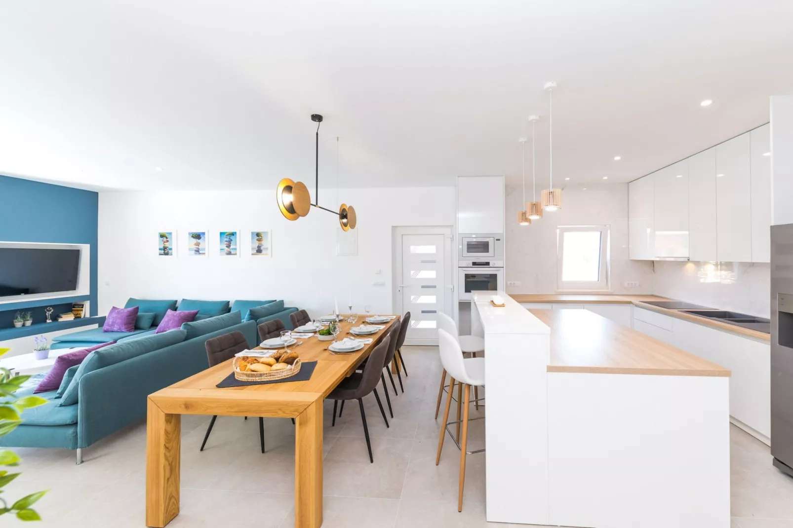 Scenic Elegant Trogir Villa with Pool - Five Bedroom Villa-Keuken